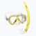 Vaikiškas paviršinio nardymo rinkinys Mares Combo Seahorse yellow/clear