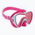 Vaikiška paviršinio nardymo kaukė Mares Turtle aqua/pink