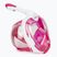 Viso veido nardymo kaukė SEAC Magica white/pink