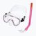 Snorkelingo rinkinys vaikams SEAC Marina Bis Set pink