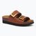 Moteriškos šlepetės Scholl Monterey 2 Straps Ad Med camel