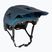 MET dviratininko šalmas Terranova teal blue/black metallic matt