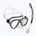 Nardymo rinkinys Cressi Big Eyes Evolution + Alpha Ultra Dry black/pink