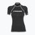 Moteriški maudymosi marškinėliai Cressi Rash Guard S/SL black/white LW476853