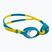 Cressi Dolphin 2.0 žydros/geltonos spalvos vaikiški plaukimo akiniai USG010210
