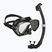 Nardymo rinkinys Cressi Estrella + Seal Dry black/black