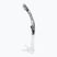 Nardymo vamzdelis Cressi Alpha Ultra Dry clear/black/white