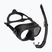 Cressi Calibro + Corsica nardymo rinkinys juodas DS435050