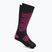 Slidinėjimo kojinės Mico Heavy Weight Superthermo Primaloft Merino Ski black fuchsia