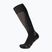 Slidinėjimo kojinės Mico Heavy Weight Superthermo Primaloft Merino Ski nero grigio