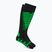 Slidinėjimo kojinės Mico Heavy Weight Superthermo Primaloft Merino Ski black fluorescent green