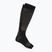 Slidinėjimo kojinės  Mico Light Weight Superthermo Natural Merino Ski black grey