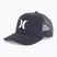 Vyriška kepuraitė su snapeliu Hurley Del Mar Trucker pure platinium/black