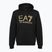 Vyriškas džemperis EA7 Emporio Armani Train Logo Series Big Logo Hoodie black