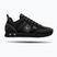 Batai EA7 Emporio Armani Black & White Suede triple black micropunch