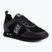 Batai EA7 Emporio Armani Black & White Suede triple black micropunch