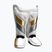 Hayabusa T3 Striking Shin Guards baltos ir auksinės spalvos T3SSG blauzdikaulių apsaugos