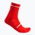 Vyriškos Castelli Entrata 13 raudonos dviratininkų kojinės