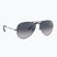 Akiniai nuo saulės Ray-Ban Aviator Classic gunmetal/blue polarized