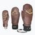 Moteriškos slidinėjimo pirštinės Level Ivory Mitt brown
