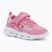 Vaikiški batai Champion Funfair Print G PS Low Cut blue burgundy/flash/fluorescent pink