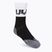 Vyriškos UYN Light juodos/baltos dviratininkų kojinės