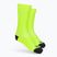 Dviračių kojinės Alé Team 18 cm fluorescencinės geltonos spalvos