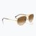 Akiniai nuo saulės Ray-Ban Bain Bridge arista gold/clear brown