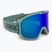 Slidinėjimo akiniai Bliz Rave matt green/brown blue