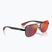 Akiniai nuo saulės Ray-Ban Rb8336M Scuderia matt black/dark grey mirror blue/red