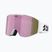 Slidinėjimo akiniai Bliz G004 matte white/brown/pink multi