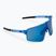 Saulės akiniai Bliz P001S transparent blue/smoke blue multi