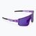 Saulės akiniai Bliz P005 transparent purple/smoke purple mirror
