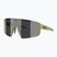 Akiniai nuo saulės Bliz P003 matte amber green/smoke silver mirror