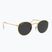 Akiniai nuo saulės Ray-Ban Round Metal gold/black polarized