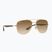 Akiniai nuo saulės Ray-Ban RB3683 arista gold/brown