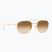 Akiniai nuo saulės Ray-Ban RB3707 Polarized+ Lenses arista gold/brown