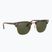 Akiniai nuo saulės Ray-Ban Clubmaster Classic tortoiseshell/gold/green g-15