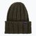 Žieminė moteriška kepurė Woolrich Chunky Beanie dark green