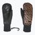 Moteriškos slidinėjimo pirštinės Level Coral Mitt black/camo