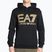 Vyriškas džemperis EA7 Emporio Armani Train Logo Series Oversize Logo Hoodie Coft black