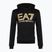 Vyriškas džemperis EA7 Emporio Armani Train Logo Series Oversize Logo Hoodie Coft black