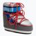 Moteriški sniego batai Moon Boot Icon Low Space Racing silver/blue/red