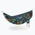 Turistinis hamakas ENO DoubleNest Print lagoon/charcoal