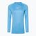 Moteriški termoaktyvūs marškinėliai ilgomis rankovėmis Nike Dri-FIT Park First Layer LS university blue/white