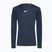 Vaikiški termoaktyvūs marškinėliai ilgomis rankovėmis Nike Dri-FIT Park First Layer midnight navy/white