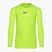 Vaikiški termoaktyvūs marškinėliai ilgomis rankovėmis Nike Dri-FIT Park First Layer volt/black