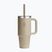 Puodelis Hydro Flask Travel Tumbler Clear Lid 710 ml oat