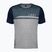 Vyriški dviratininkų marškinėliai 100% Airmatic Jersey steel blue/grey