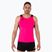 Vyriškas bėgimo marškinėlis Joma Record II fluor pink/black